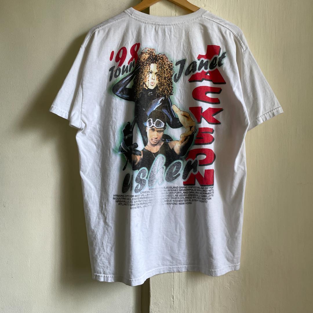 GF205 Tシャツ ジャネットジャクソン 98年 90s ツアーT バンドT