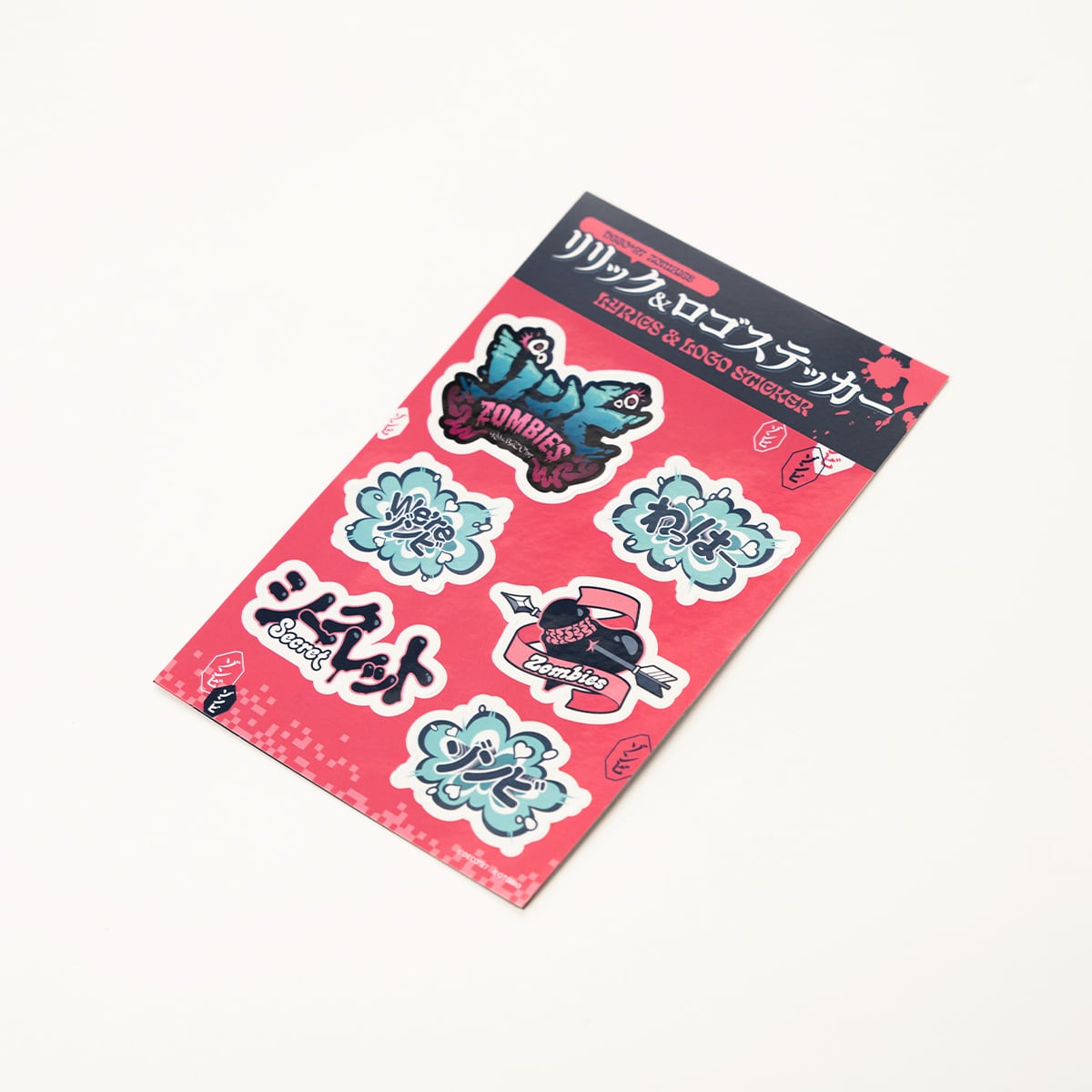ゾンビ】リリック＆ロゴステッカー | OTOIRO ONLINE STORE