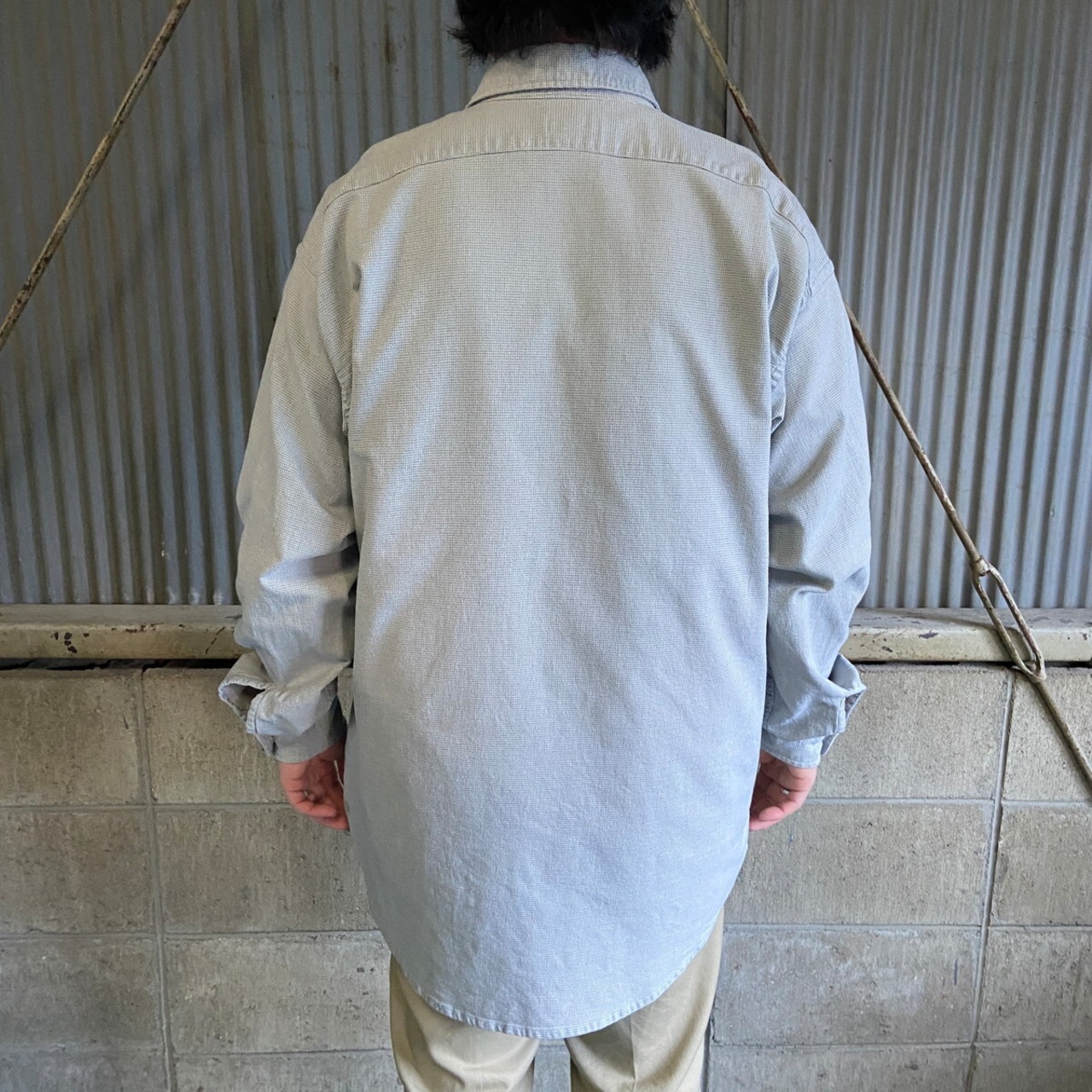00年代 patagonia パタゴニア オーガニックコットン チェックシャツ 