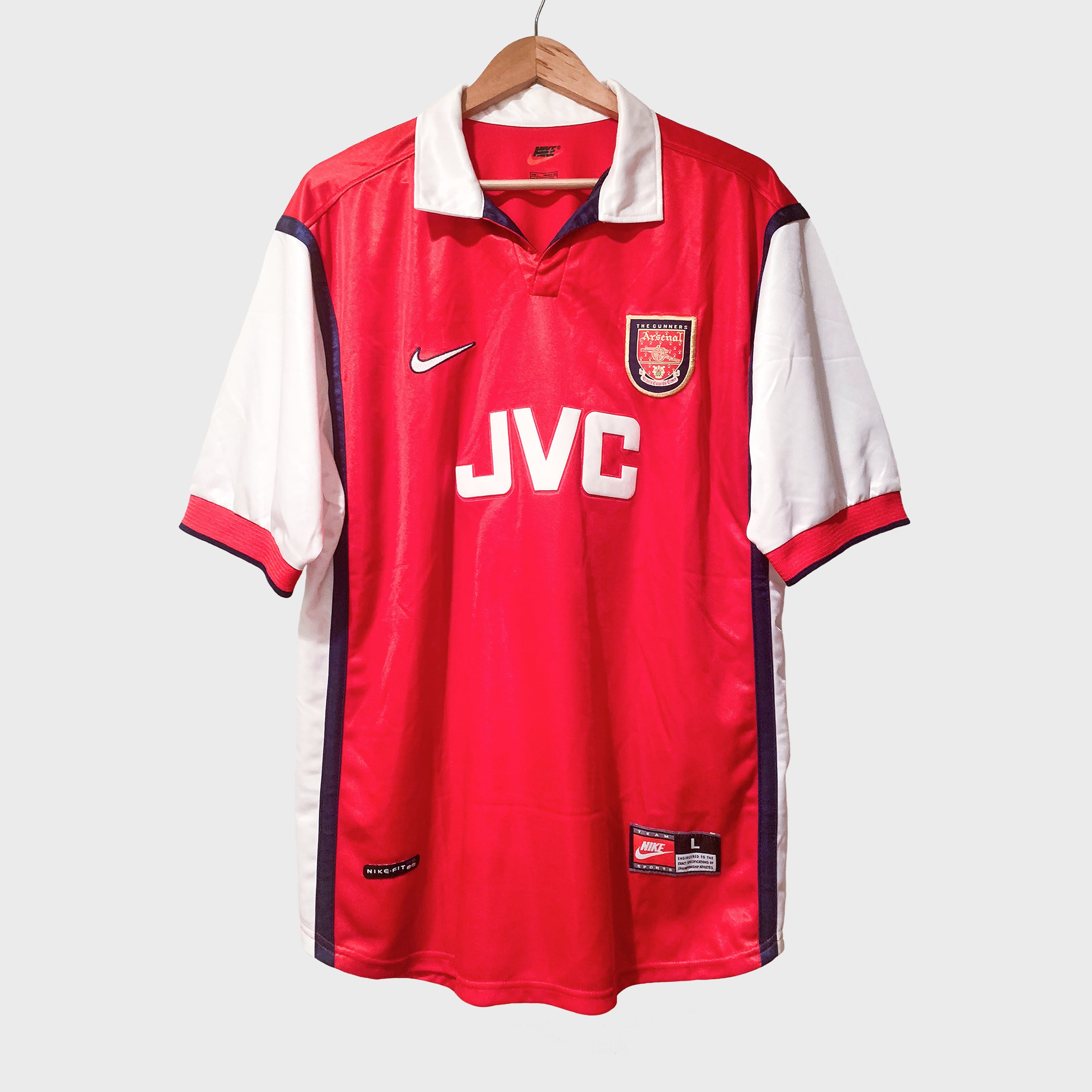 90s UK製 Arsenal アーセナル 98-99 ユニフォーム NIKE - 通販 ...