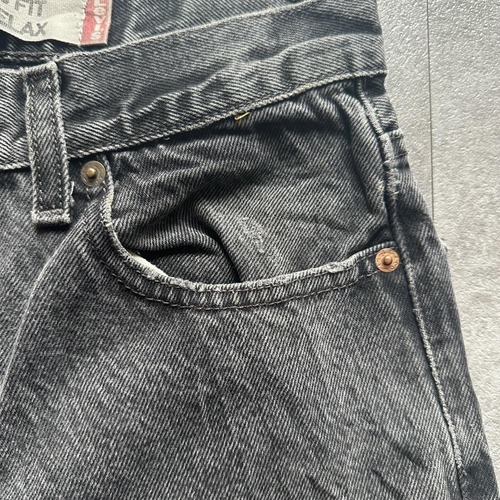 よ*き様 【W29 L32】 メキシコ製 usa levi's ブラック 550 詳細写真13