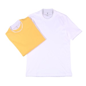BRUNELLO CUCINELLI（ブルネロクチネリ） Uネック半袖Tシャツ M0T617427 33281