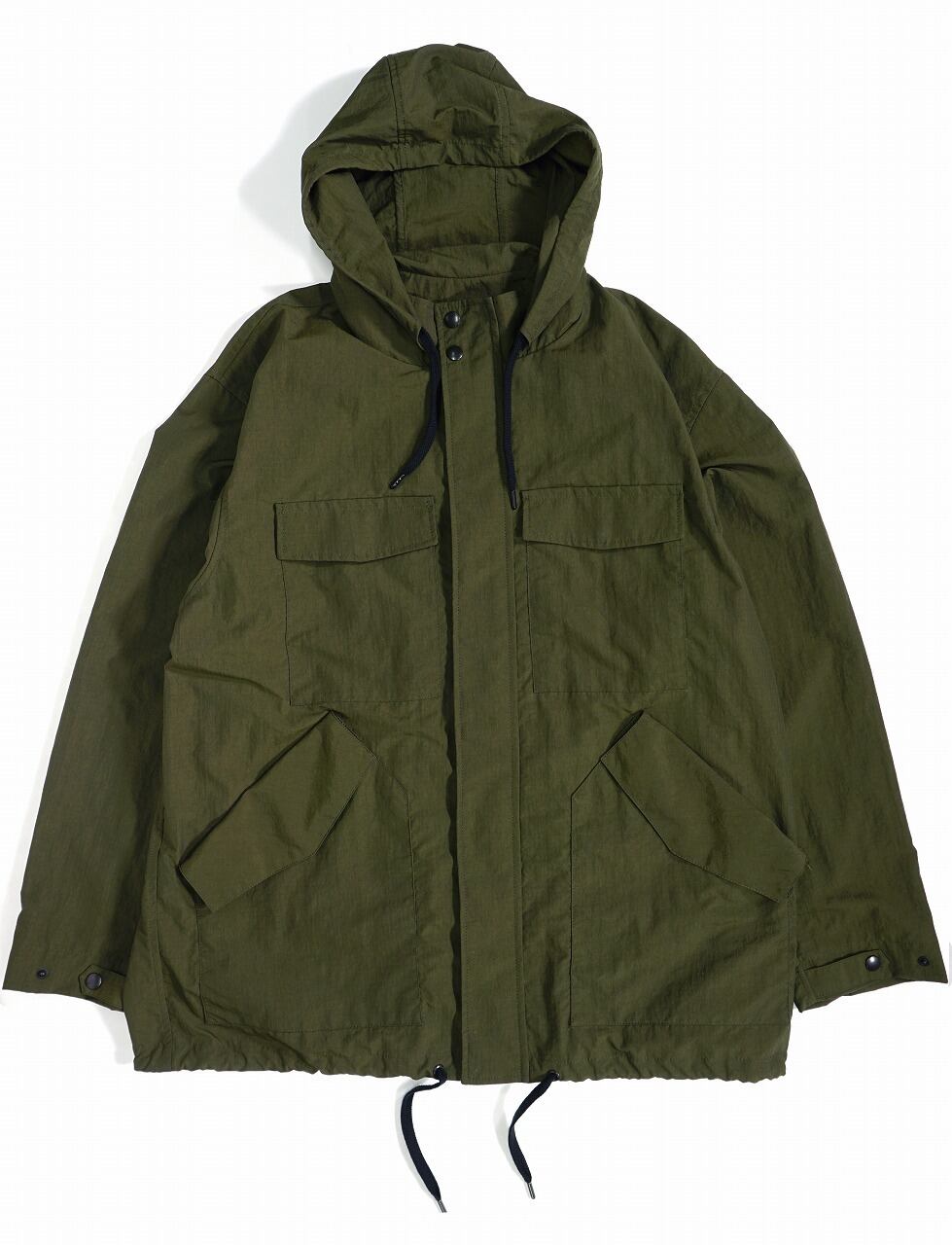 Nylon Ripstop Blouson Parka