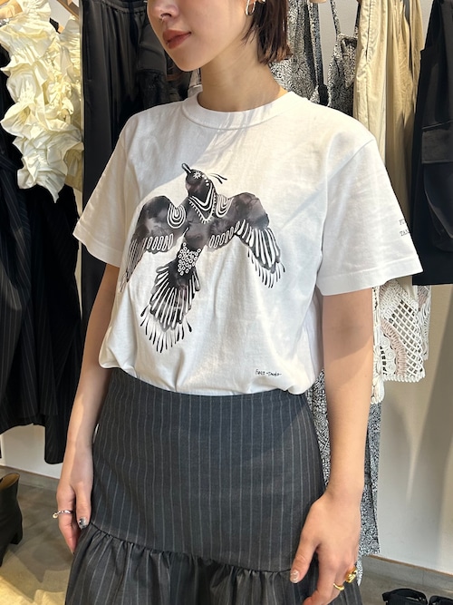 【24SS】FUMIE TANAKA フミエタナカ / bird t-shirt