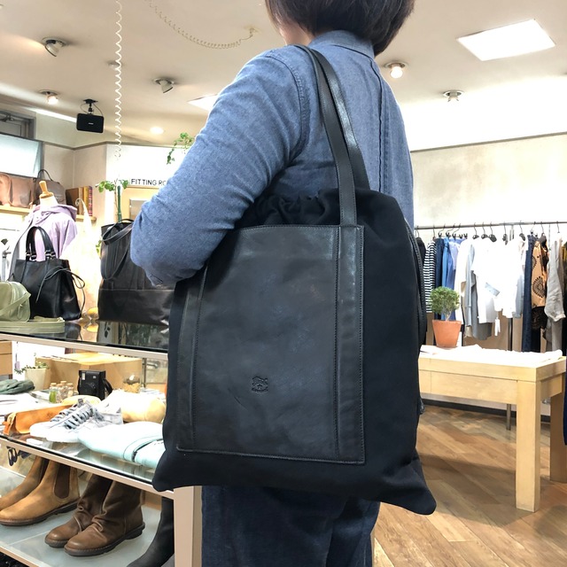 IL BISONTE イルビゾンテ ベジタブルタンニンレザー*キャンバス 