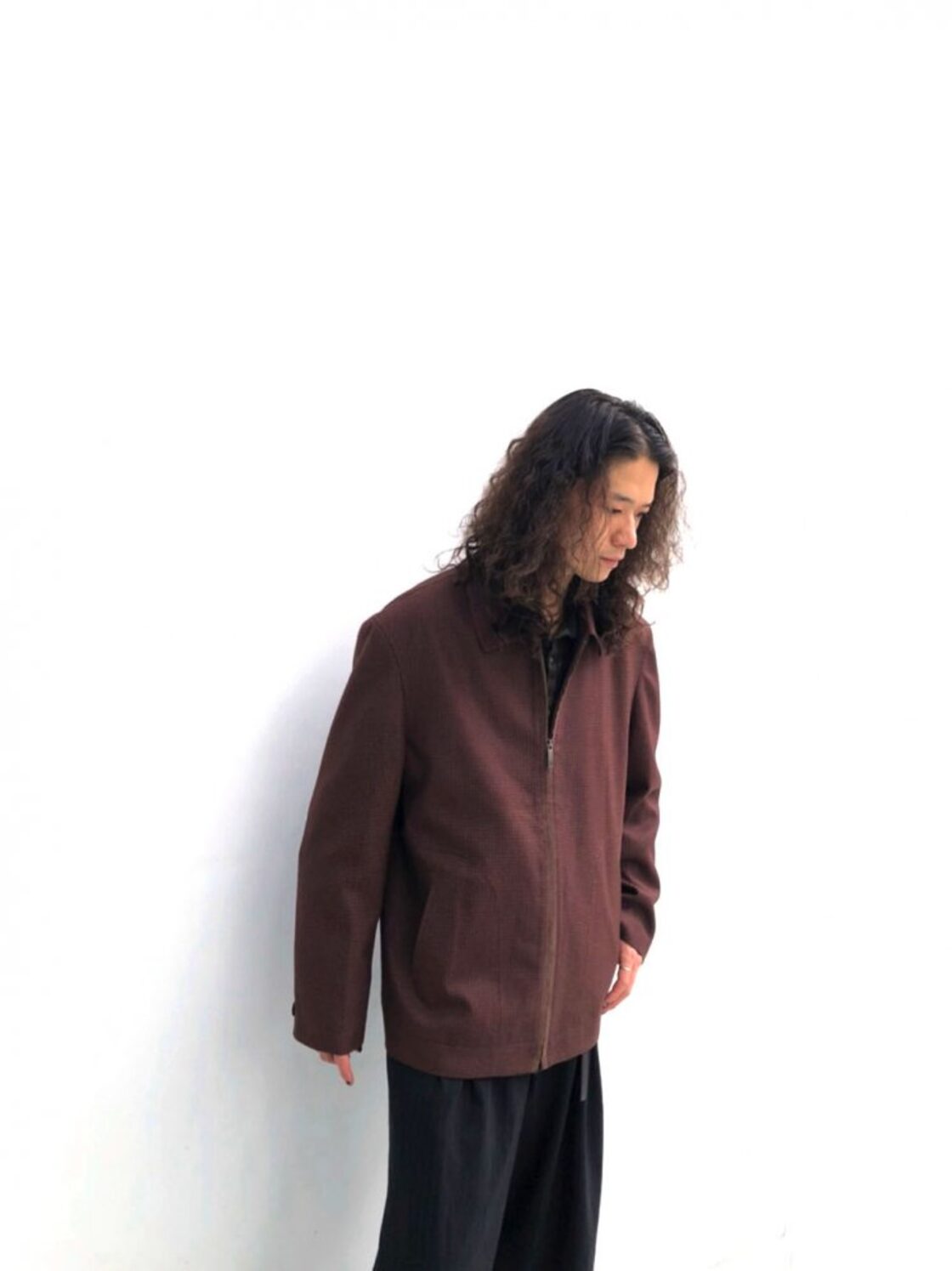 Vintage Wool Drizzler Jacket [1900s-] [GUQINIAO] Vintage Wool 