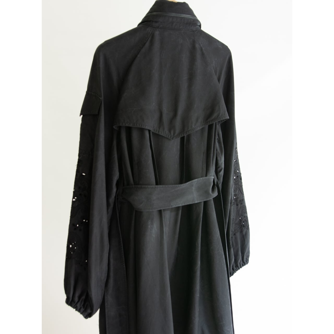 KEITA MARUYAMA】Made in Japan 100% Silk Lace Mods Coat(ケイタ