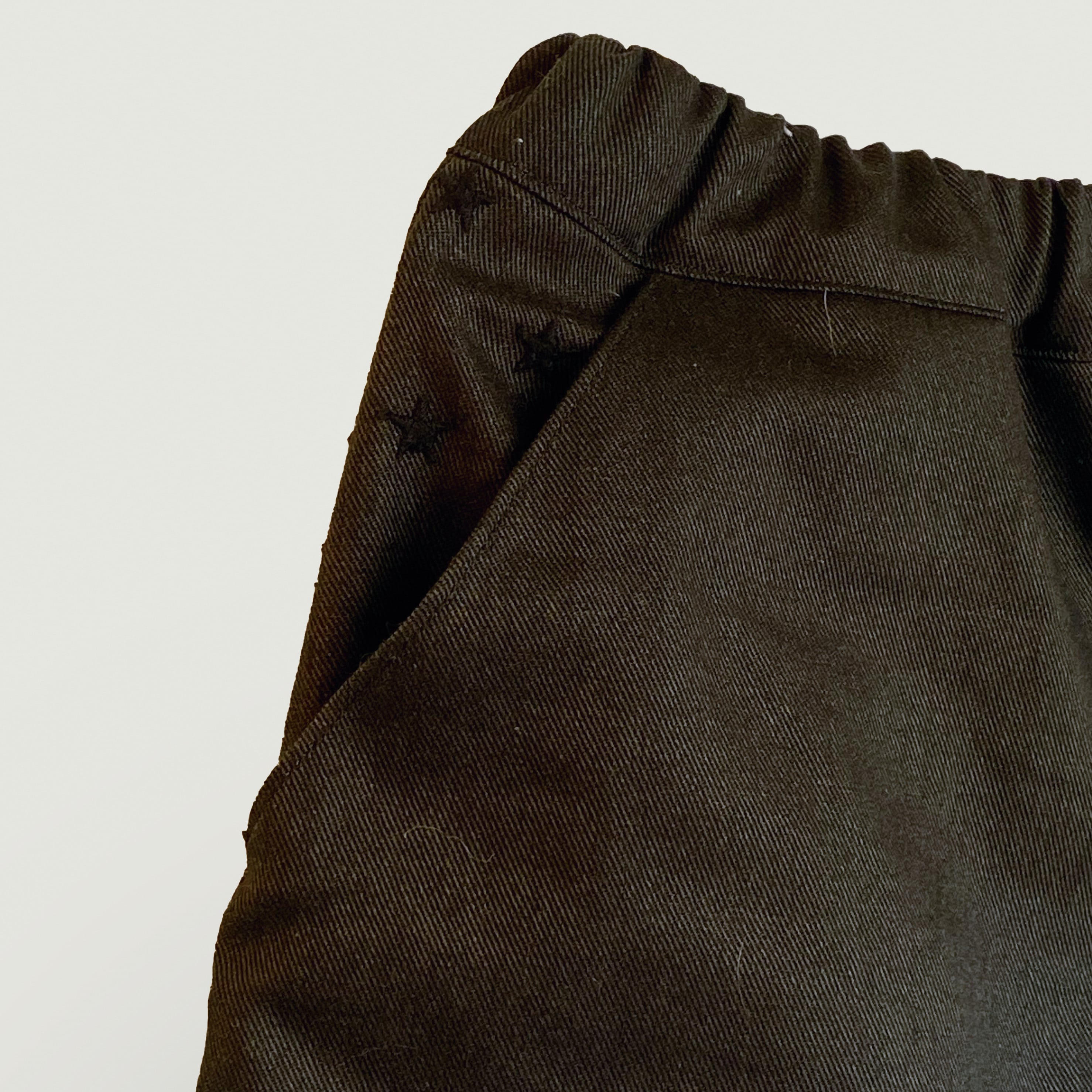 オールドデニムのサルエルパンツ