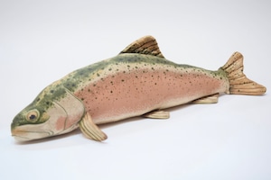 USED 70s Rainbow trout doll 01767