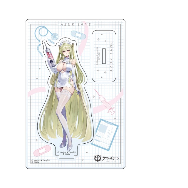 アズールレーン 描き下ろしアクリルスタンド(ナポリ/ナース)