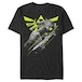 ニンテンドー  Tシャツ Nintendo Zelda Link Logo Action Pose Black  ゼルダリンクロゴ