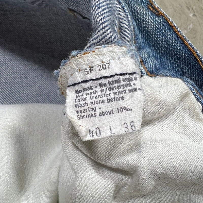 80's Levi's リーバイス 501 デニムパンツ 赤耳 RED LINE 80's Levi's リーバイス 501 デニムパンツ 赤耳 RED LINE