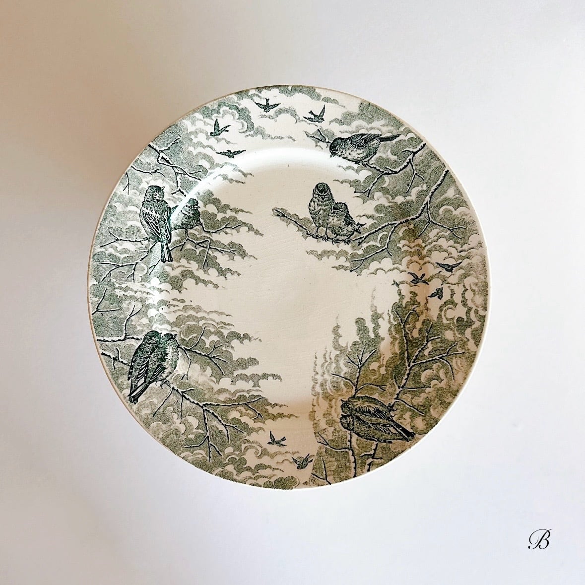 Sarreguemines サルグミンヌ プレート NEIGE B（フランス） | ぽわにえ