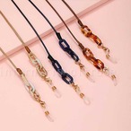 予約 眼鏡ストラップ おしゃれ メガネコード アクリル 眼鏡チェーン 落下防止 老眼鏡 サングラス ネックコード グラスホルダー マスク メンズ レディース 軽量  cw-a-6615