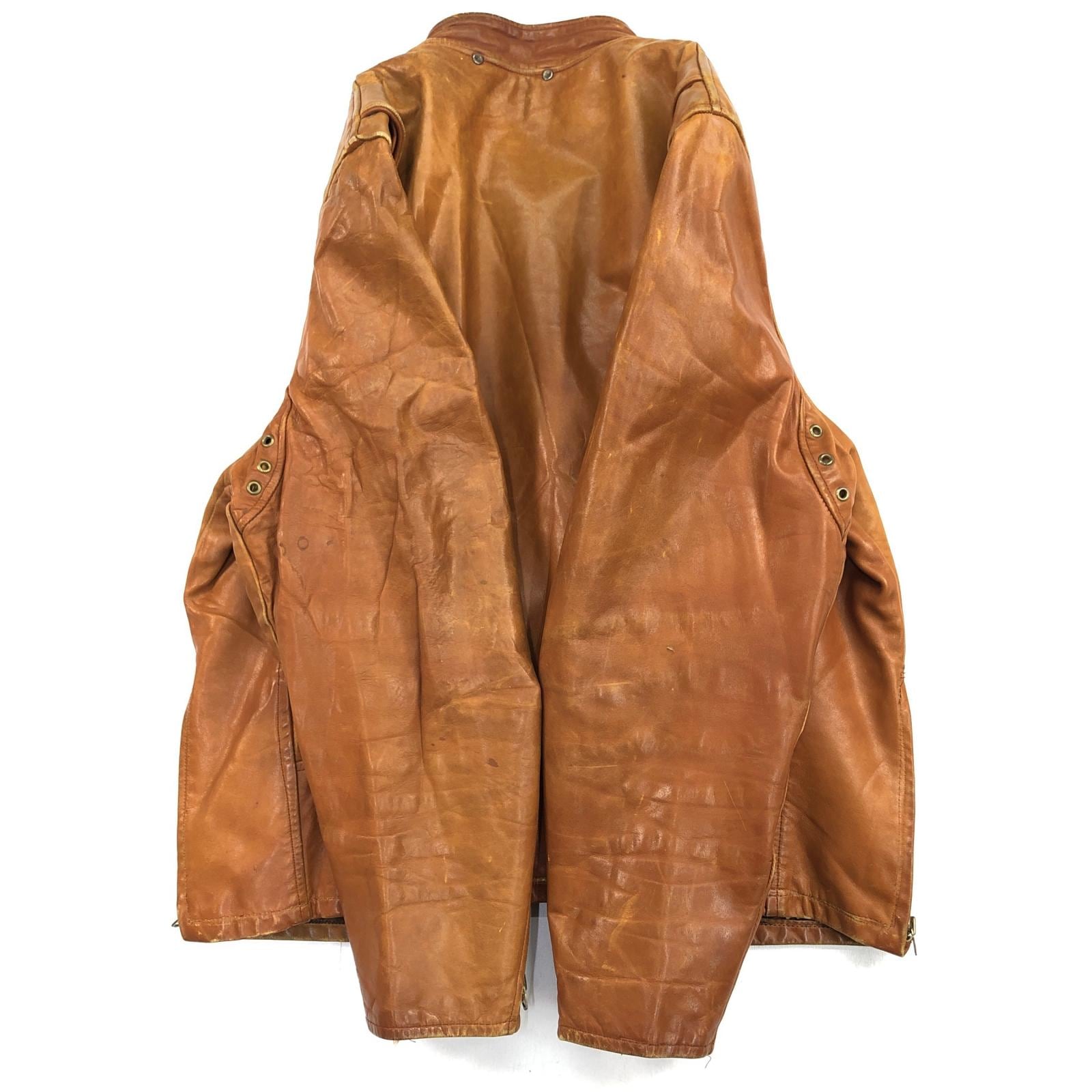SAWYER'S CAMPUS SHOPS 70年代あたり THIS GENUINE LEATHER GARMENT SAWYER'S CAMPUS SHOPS 70年代あたり THIS GENUINE LEATHER GARMENT