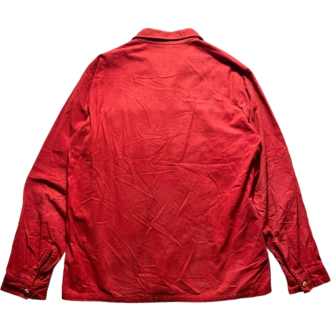 vintage 1950’s fake fur switching pullover shirt