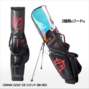 OMNIXGOLFスタンドキャディバッグ BK/RD