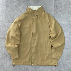 イヴ・サンローラン　YSL イブサンローラン　90s 短丈　ブルゾン　イエロー