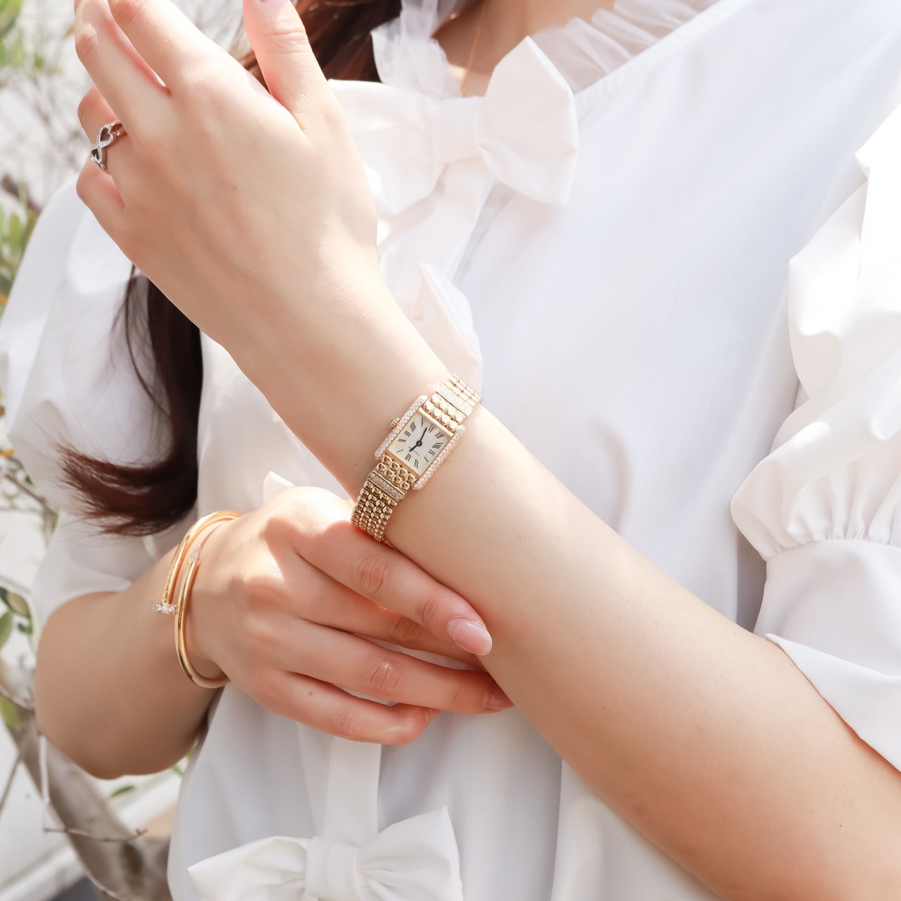 カルティエ タンクルイ XS ゴールド ダイヤモンド