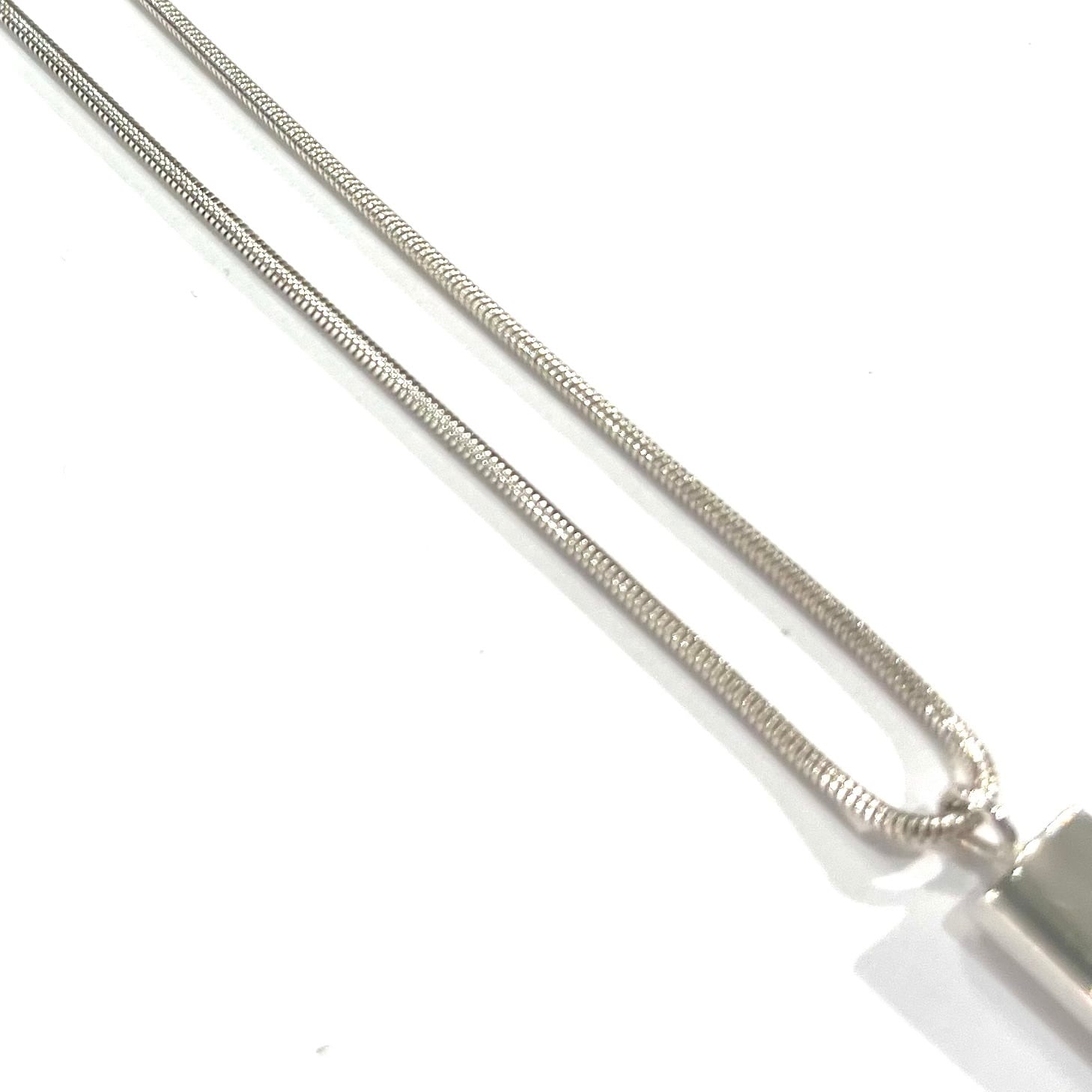 TIFFANY & Co.】 2772 1837 バーネックレス SV925 スネークチェーン