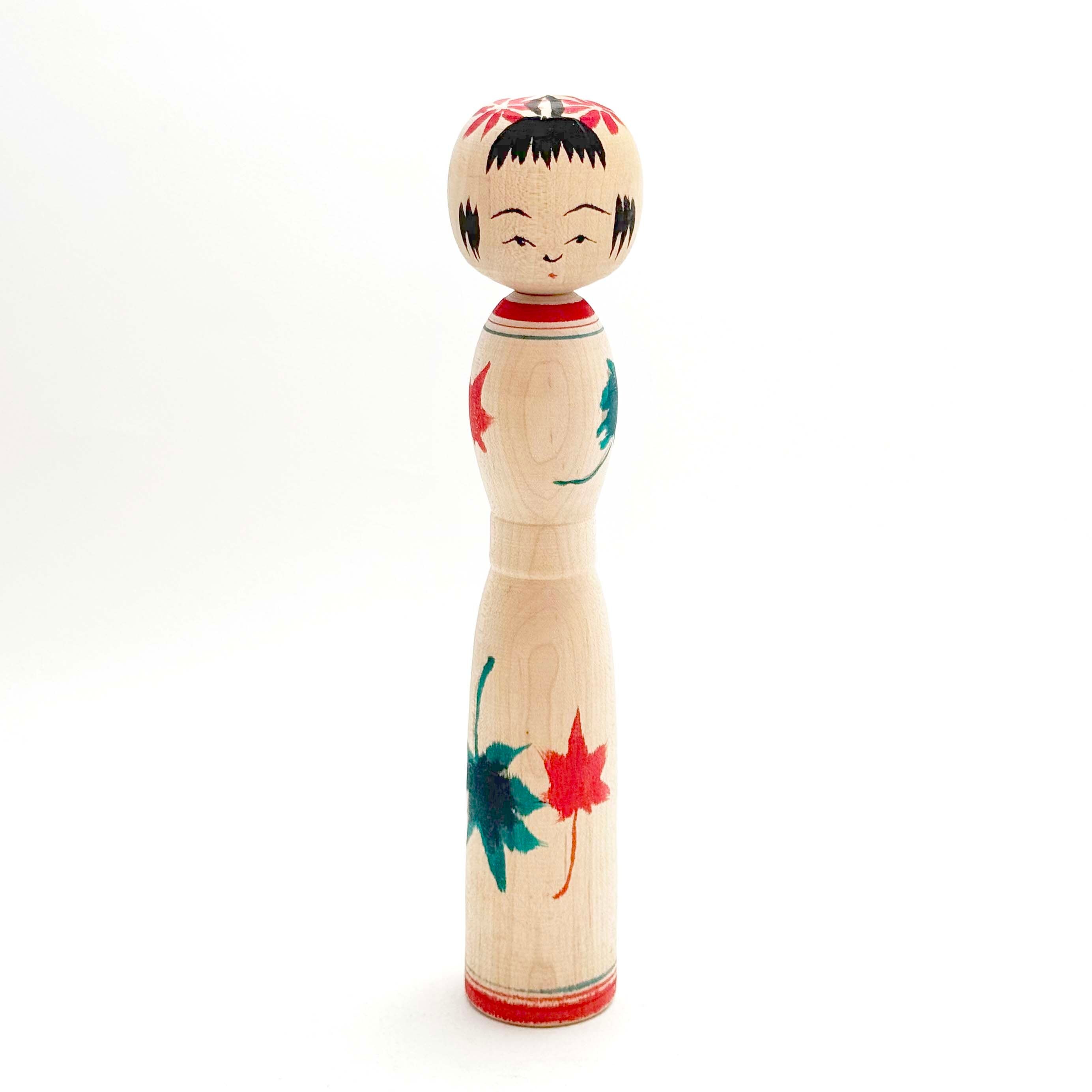 今晃工人こけし(鳴子型 8寸)