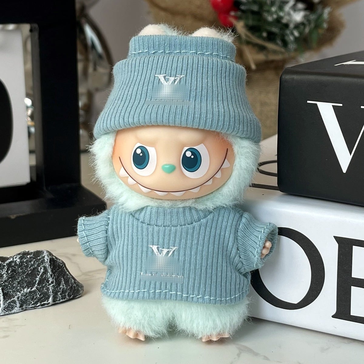 サングラス 三角形 アイウェア 8.5cm幅 Labubu 123代/20cmぬい用