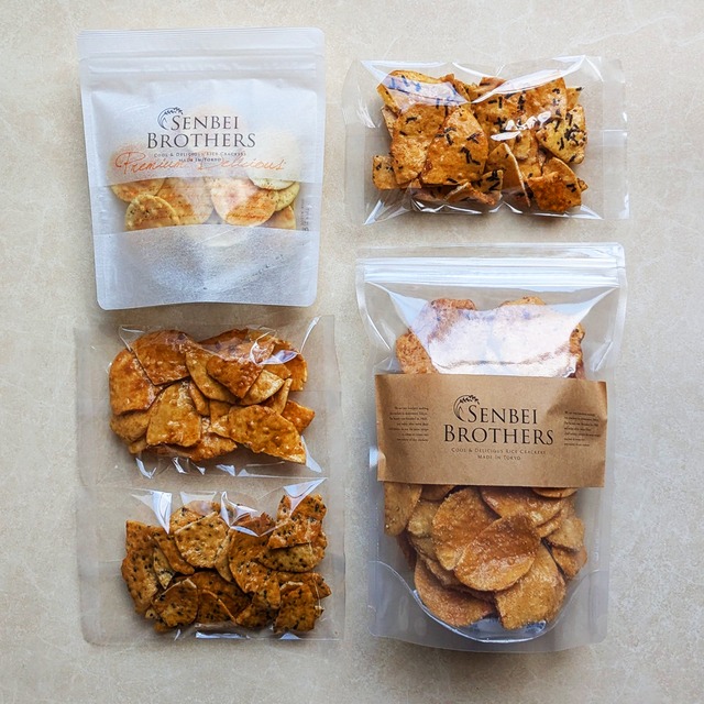 7種の煎餅が楽しめるお得セット（賞味期限：1～2ヶ月弱）