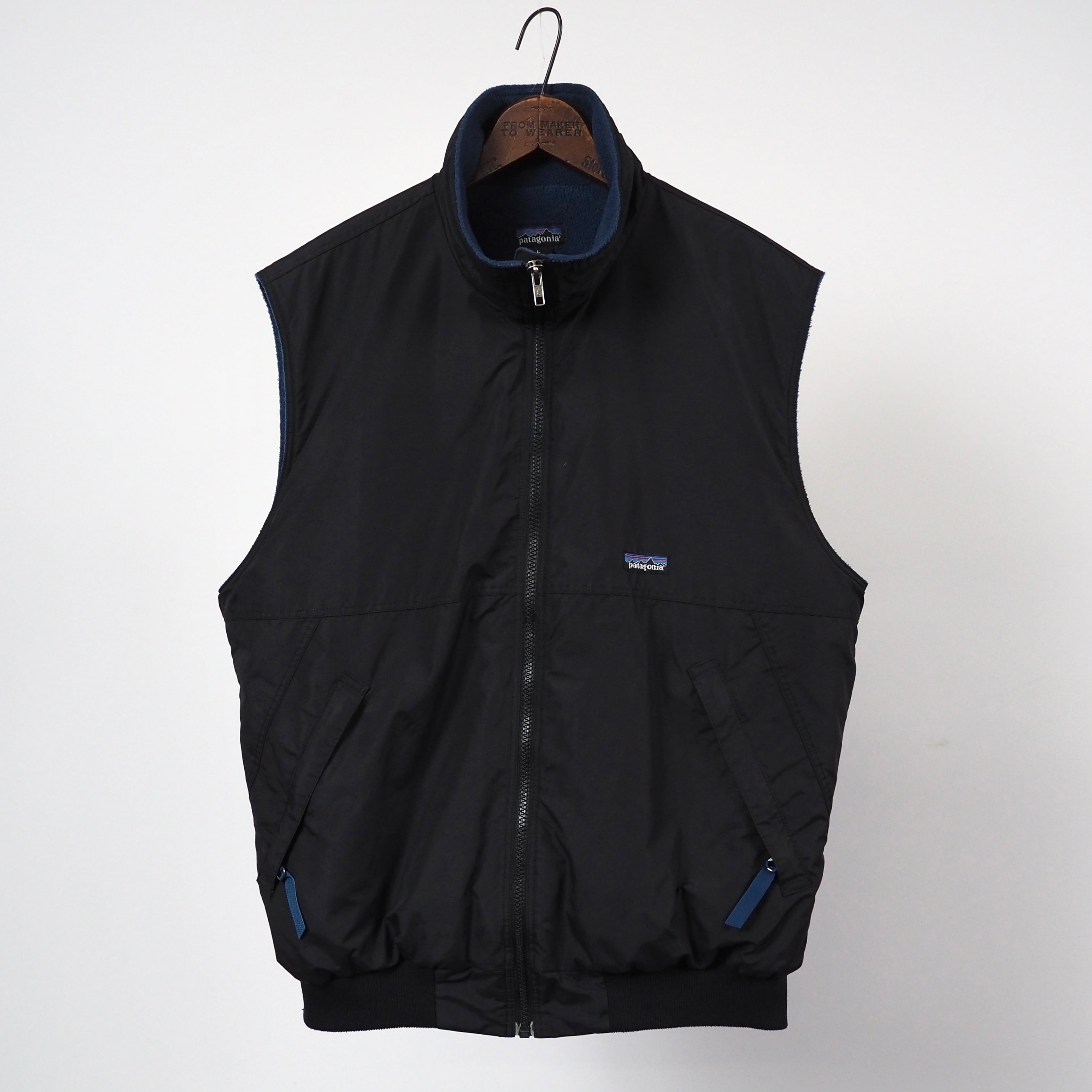 Patagonia shelled synchilla vest L black 90’s パタゴニア シェルドシンチラベスト ブラック