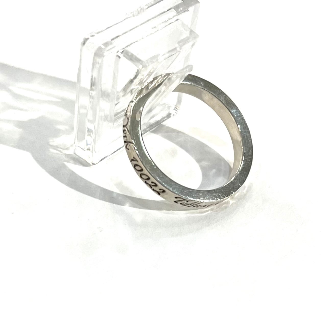 TIFFANY＆CO】【13号】 2524 ティファニーaddressナローリング 指輪