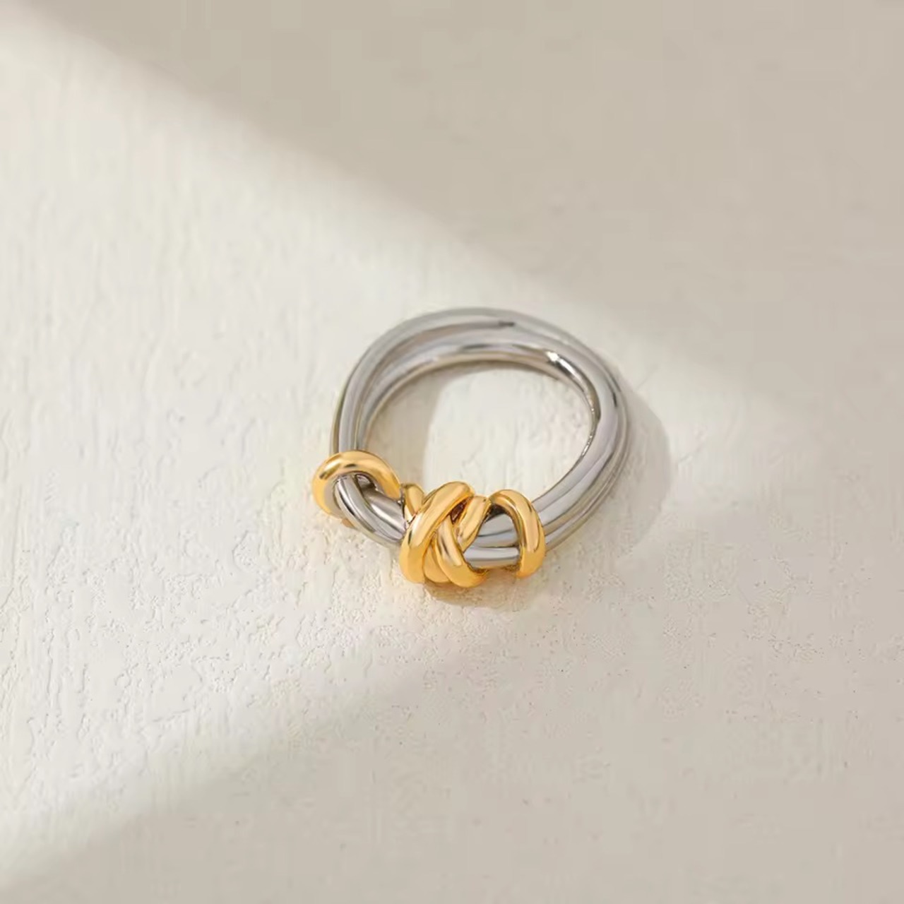 SS ロープスパイラルリング