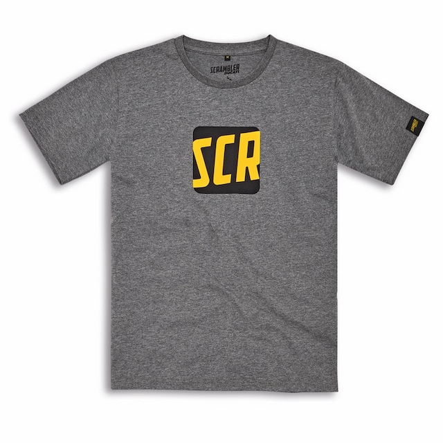 SCR Icon ショートスリーブ Tシャツ　Gray