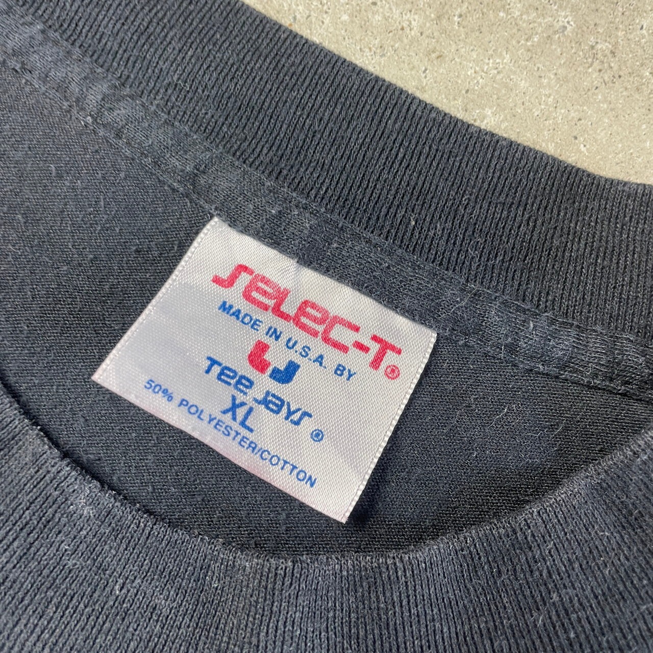 90年代 USA製 Tee Jays 無地 ブランクTシャツ メンズXL 古着 90s 