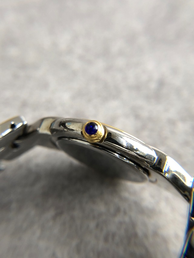 Yves Saint Laurent イヴ・サンローラン 腕時計 シルバー×ゴールド ローマ文字 ステンレススチール クウォーツ 5420-F45278 46jnbp