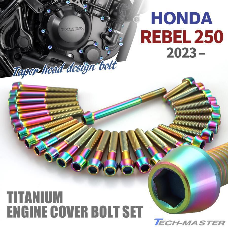レブル250 REBEL エンジンカバー クランクケース ボルト 29本セット