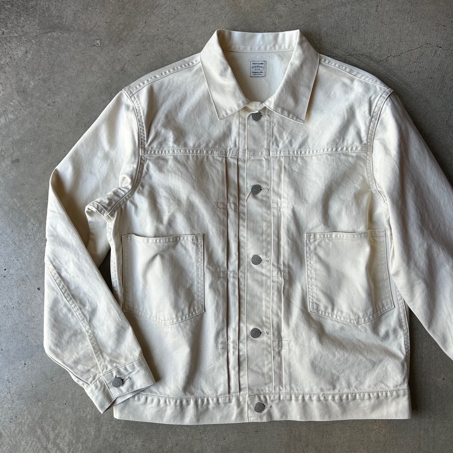 ORDINARY FITS オーディナリーフィッツ シャツ地 のコーチジャケット