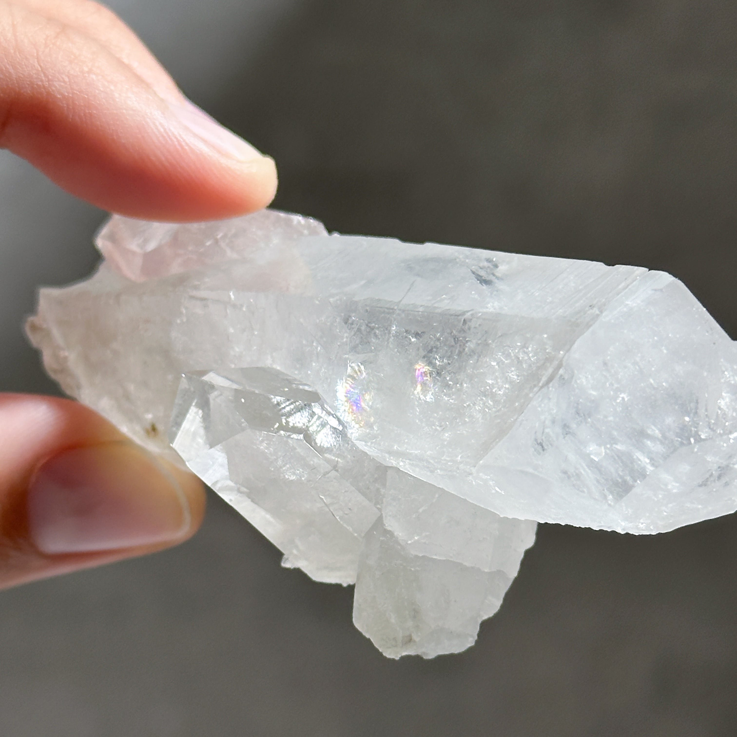 ゼッカ産水晶クリアクォーツ クラスター74◇ Clear Quartz ◇天然石