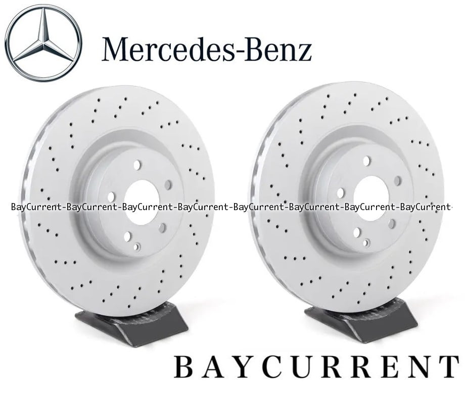 正規純正OEM】 Mercedes-Benz フロント ブレーキローター 左右 Set SLクラス R230 SL350 SL500 SL550  ディスク ローター 2枚 2214211612 株式会社IR BayCurrent
