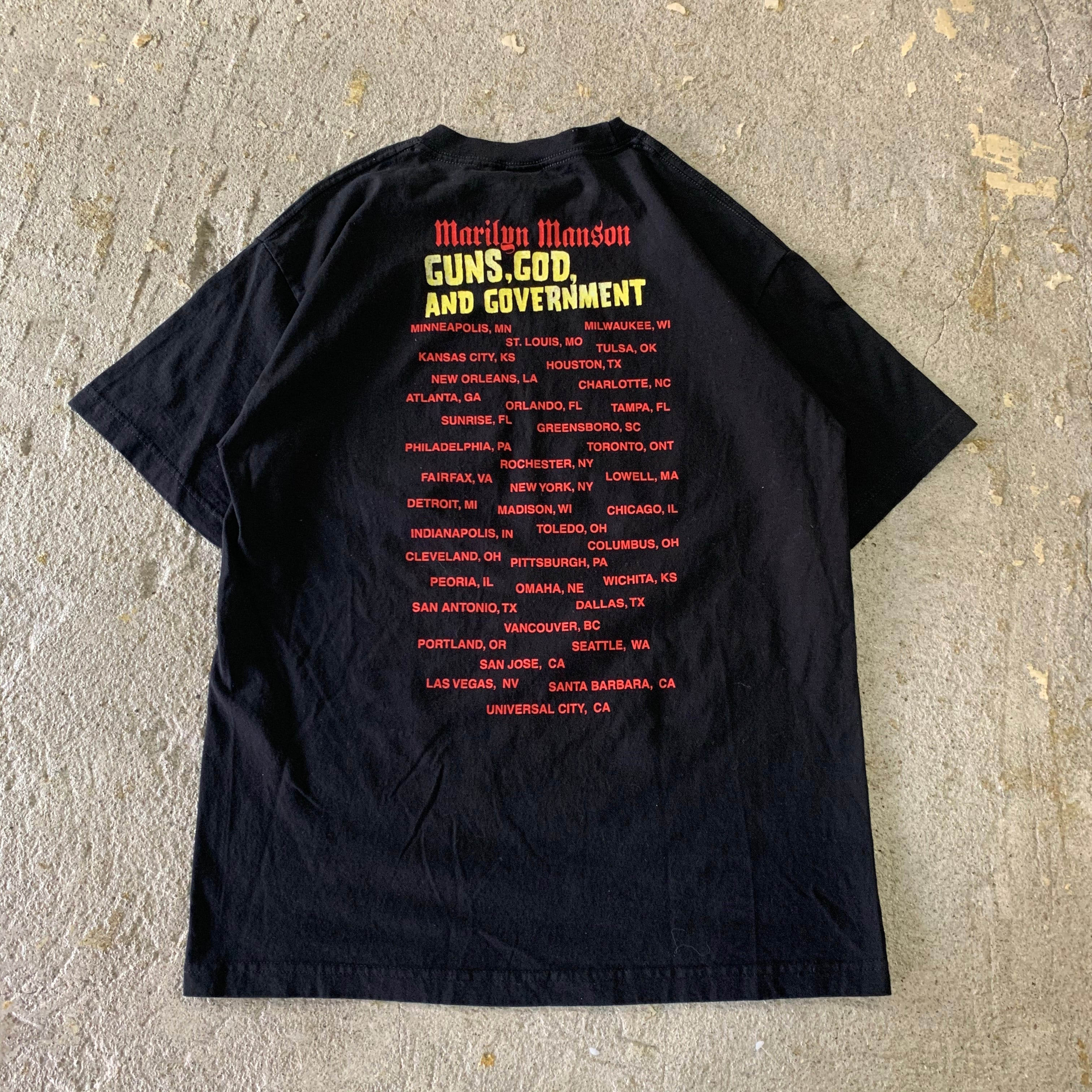 dead stock!! 2000s Marilyn manson T-shirt | What