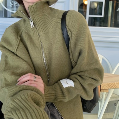 ダブルジップニット    00072