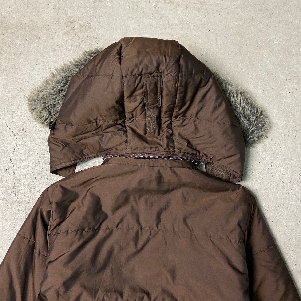 90年代 L.L.BEAN エルエルビーン フェイクダウンコート レディースL 