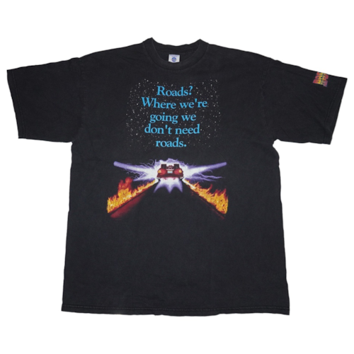 Back To The Future UNIVERSAL STUDIO ヴィンテージTシャツ (バック・トゥ・ザ・フューチャー )|送料無料|ヴィンテージTシャツ専門通販