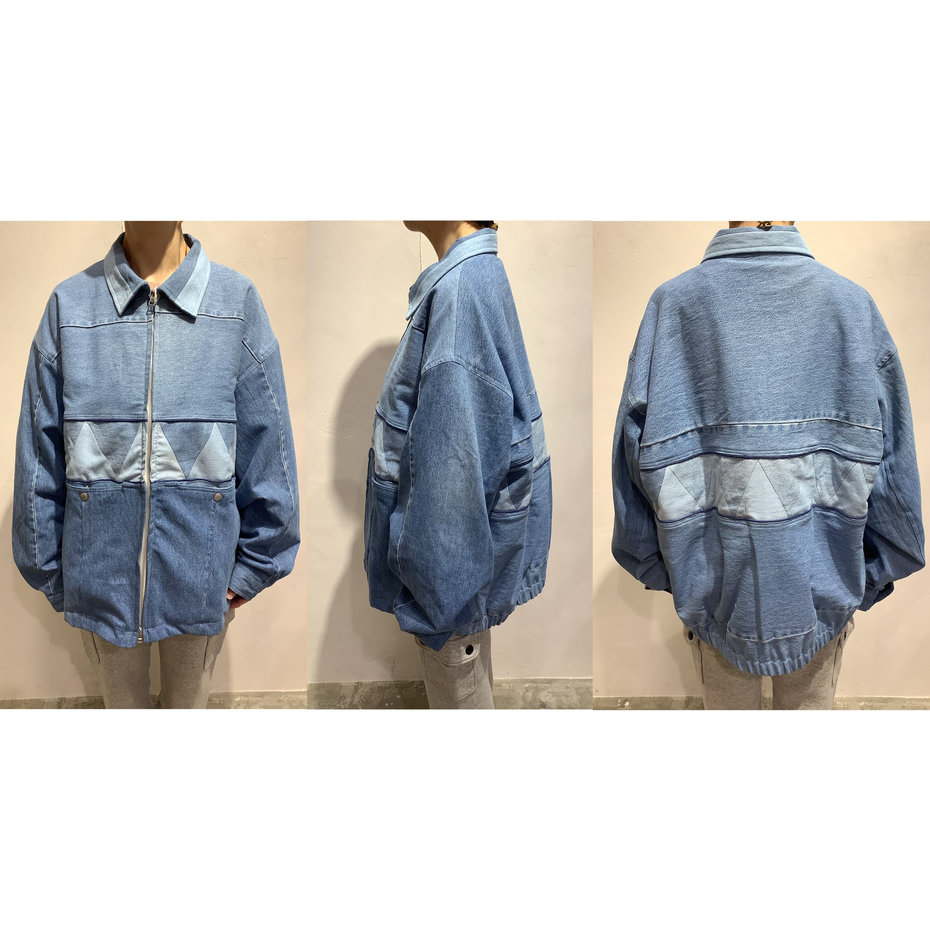 NASNGWAM　BARBARIAN JACKET（バーバリアンジャケット）ブルーブルーBLUEBLUE