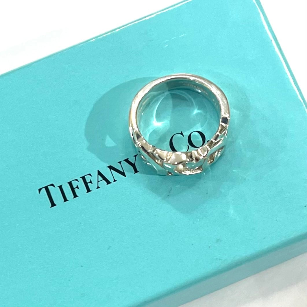TIFFANY&CO.】【10号 】2830 パロマピカソ トリプルラビングハート