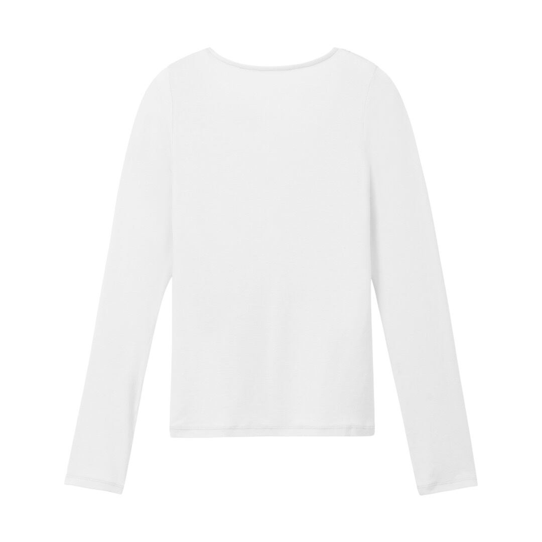 ●bonnae● Estrogen lettering top bonnae】Estrogen lettering top White | MINERAL