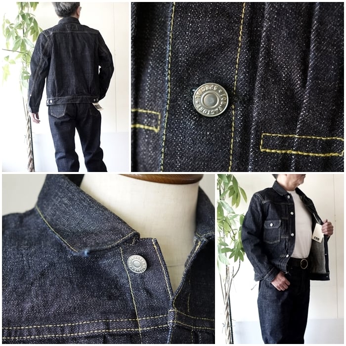 FOBFACTORY エフオービーファクトリー セカンドモデルGジャン デニム