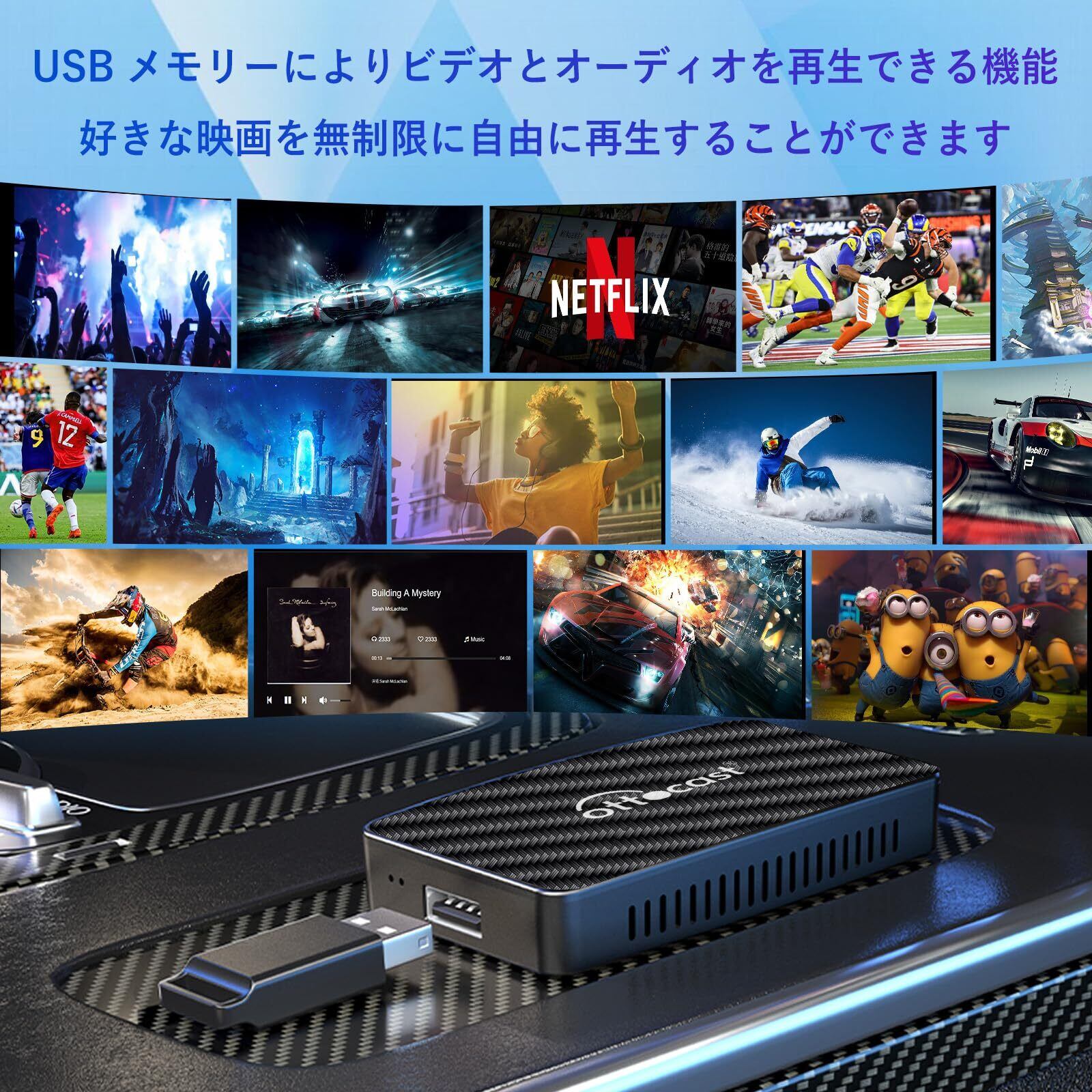 公式】オットキャストOttocast Play2Video Pro 2025新型 CarPlay