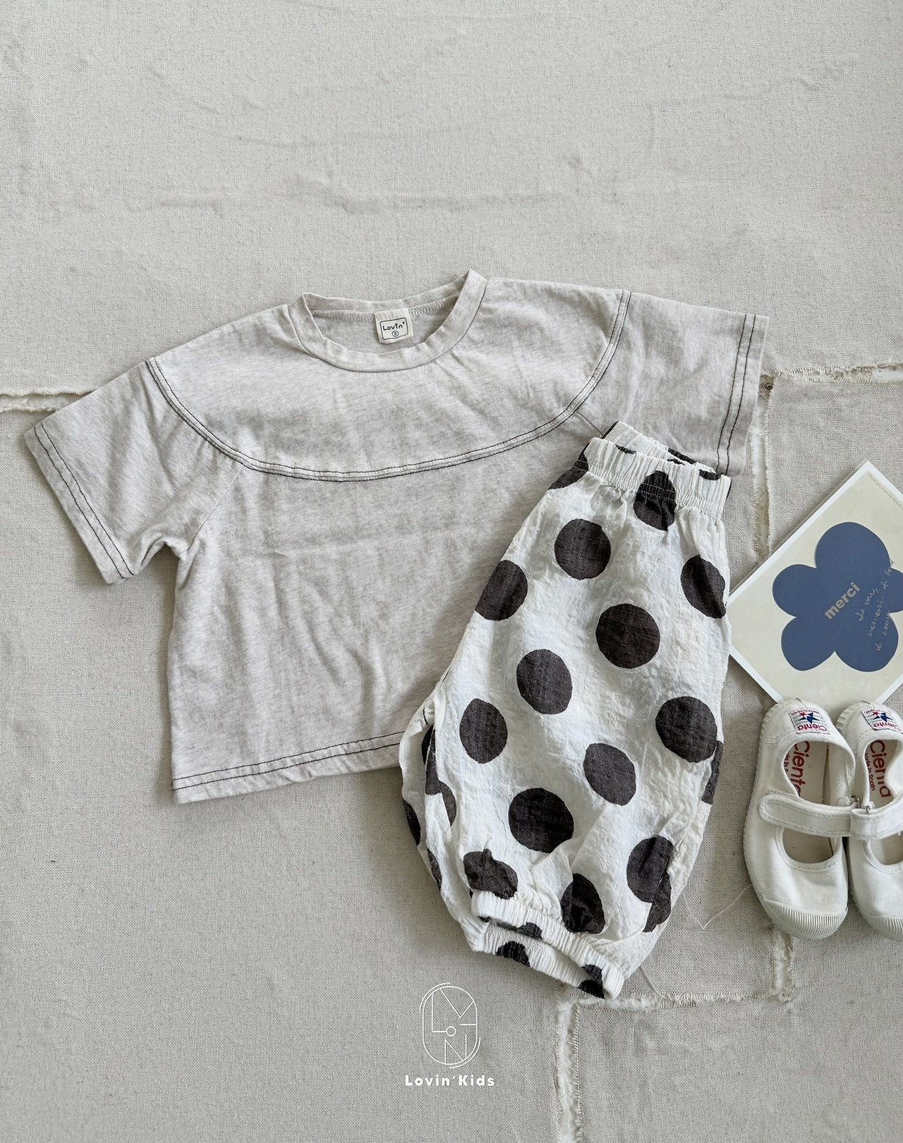 [Lovin' Kids] Bubble Dot Pants / [러빈] 버블도트팬츠