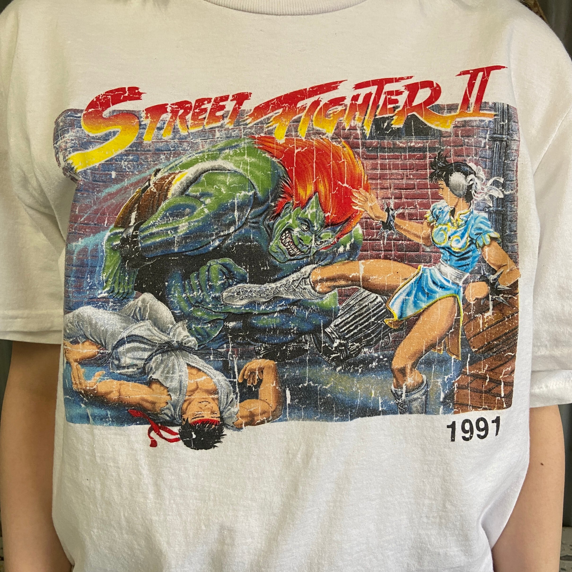 【レア】 ストリートファイターⅡ ヴィンテージ Tシャツ XLサイズ