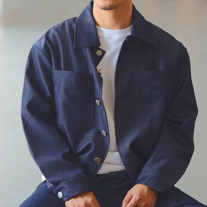 大人モードデニムジャケット（別売りでセットアップのボトムあり）　0839