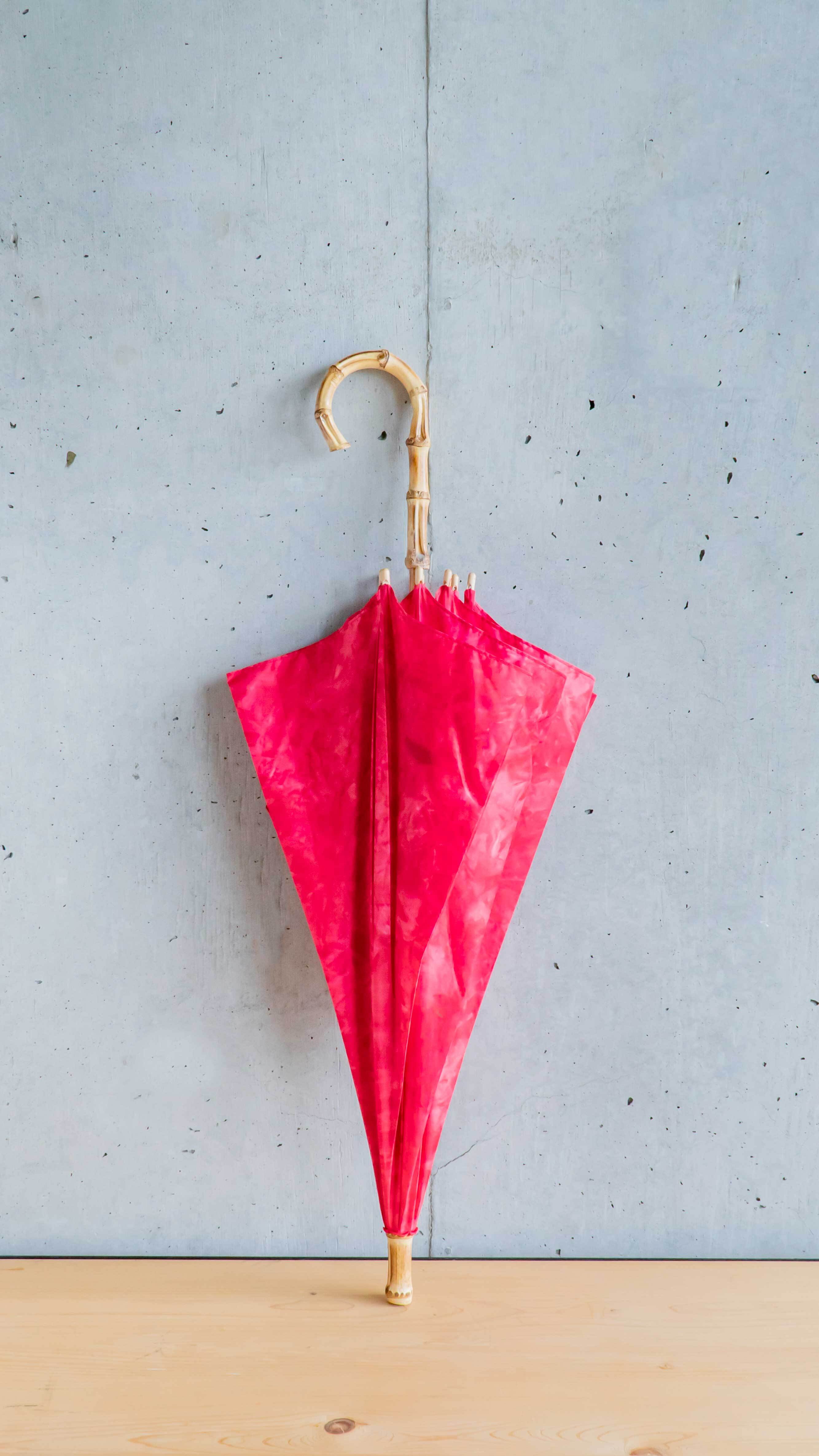 JANTJE_ONTEMBAAR アンブレラ SAKURA (晴雨兼用) 人気の桜柄を織り描いたレディース長傘！晴雨兼用雨傘8本骨60cm